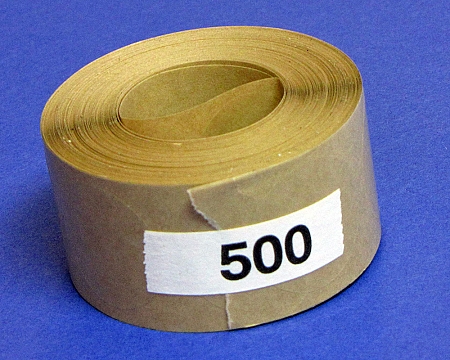 Clear Round Labels on Rolls