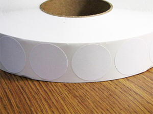 2 inch white paper mailing seals